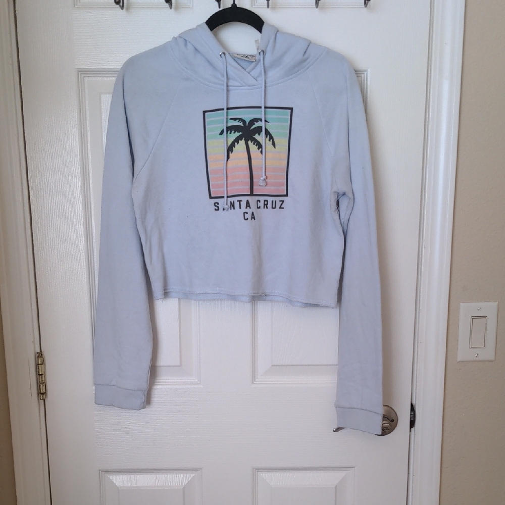 Light Blue Santa Cruz Hoodie